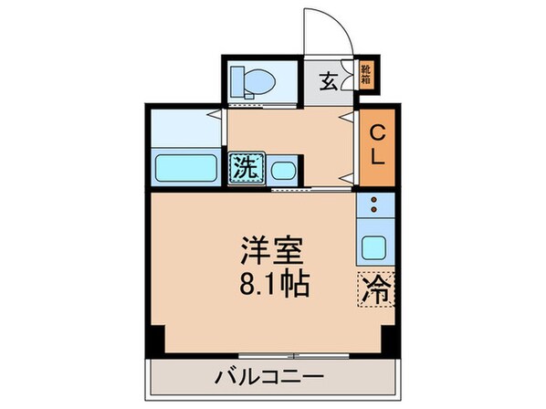 ヴィラ東山本町の物件間取画像